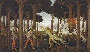 Sandro Botticelli Novella di Nastagio degli onesti (mk36) France oil painting artist